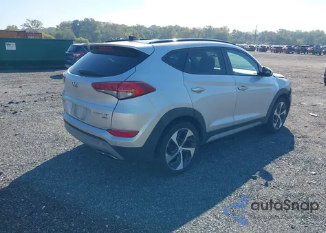 2017 Hyundai Tucson Limited from USA, damaged, VIN KM8J3CA24HU345867